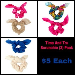 NWT Time & Tru Scrunchie (2) Pack $5 Each